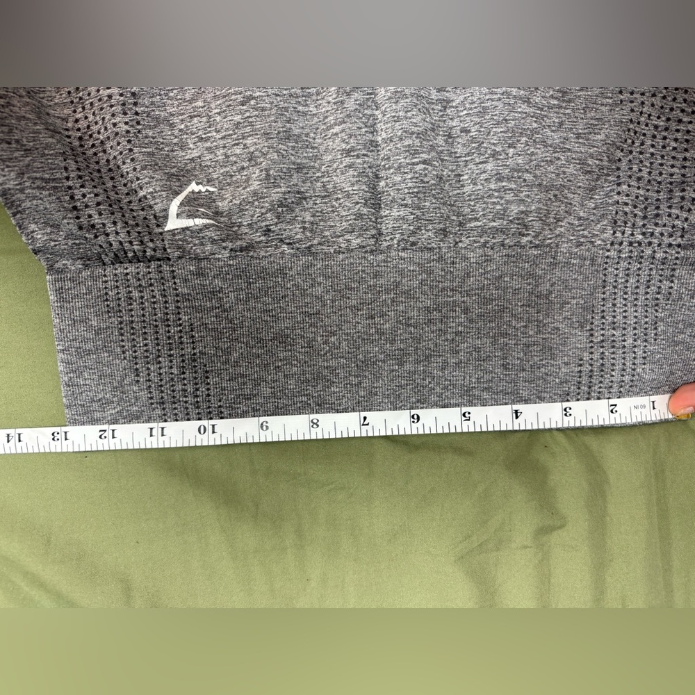 Gymshark Charcoal Athletic Shorts - Picture 3 of 5